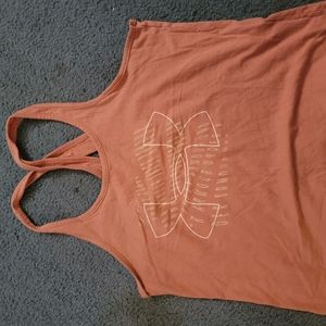 Under Armour tank, L, orange